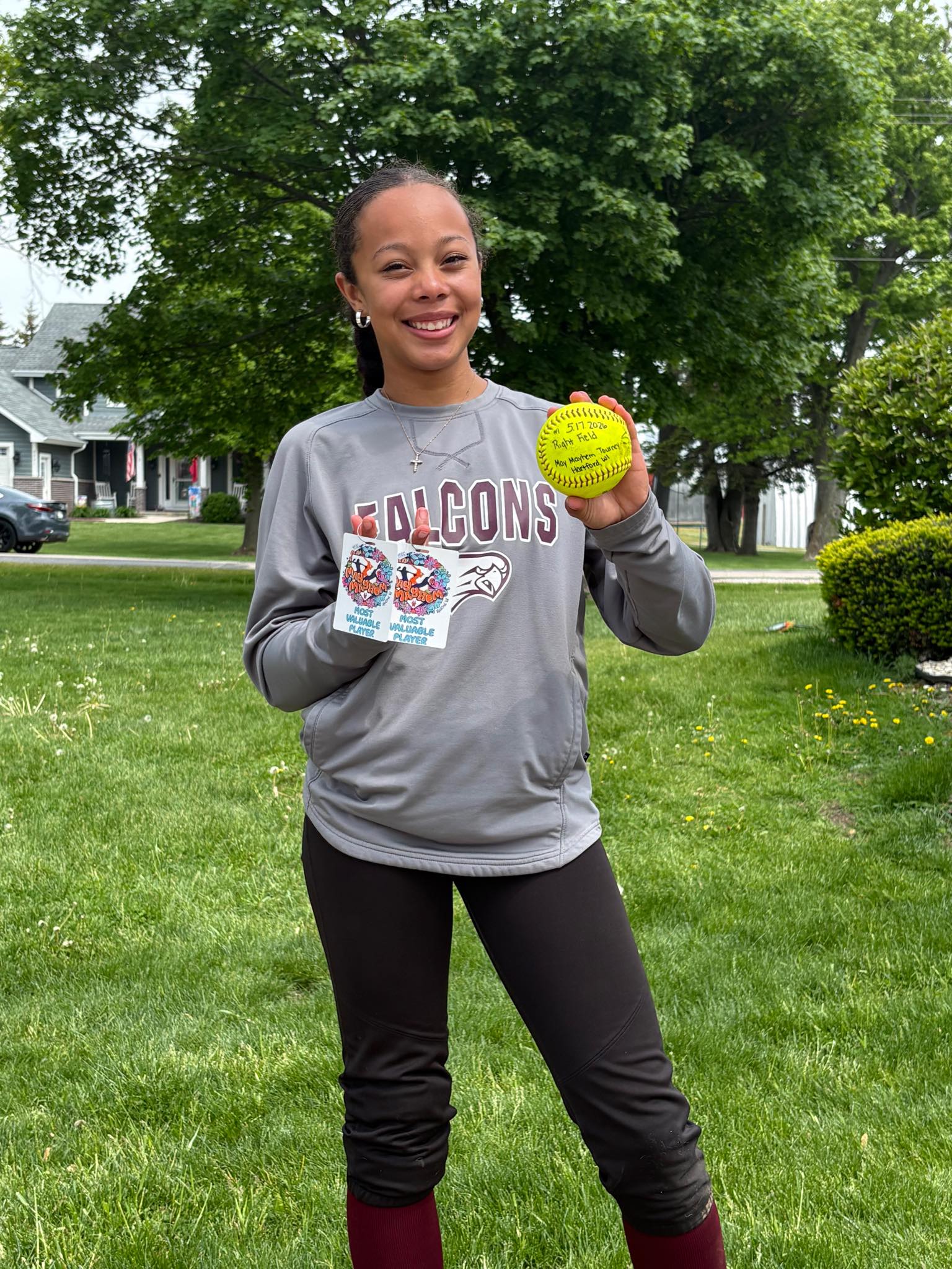 First HR of the season for Kamiyah Smith!